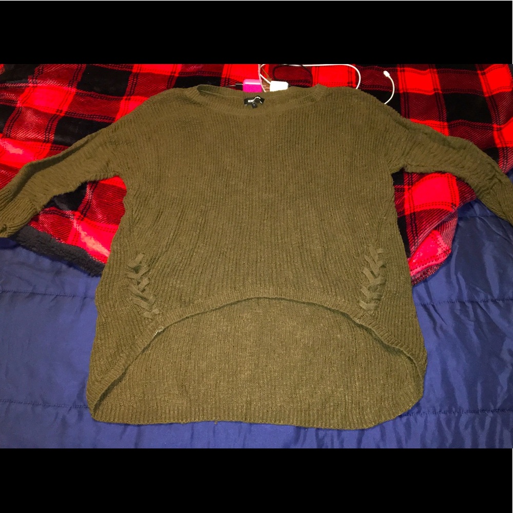 Green sweater